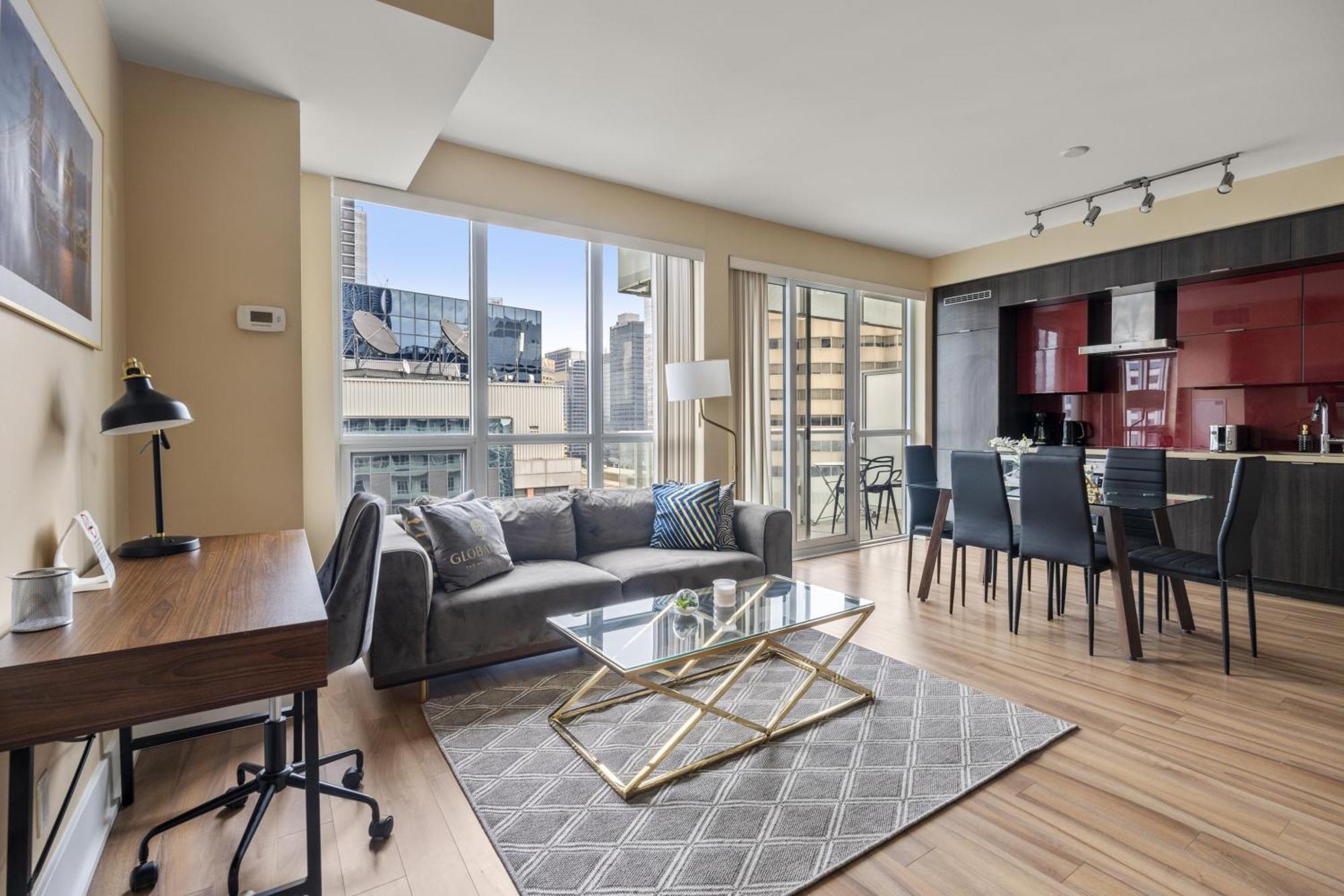 Globalstay Modern Downtown Apartment تورونتو المظهر الخارجي الصورة